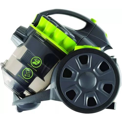مكنسة دايو بدون كيس، 700 وات، اسود واخضر - FLR00046 
