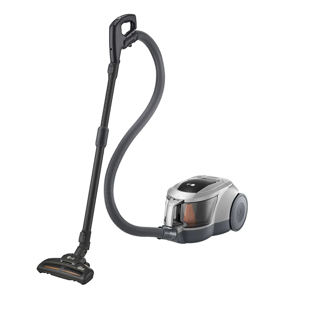 مكنسة كهربائية ال جي بدون كيس، 2000 وات، فضي - VC5420NHTS 
