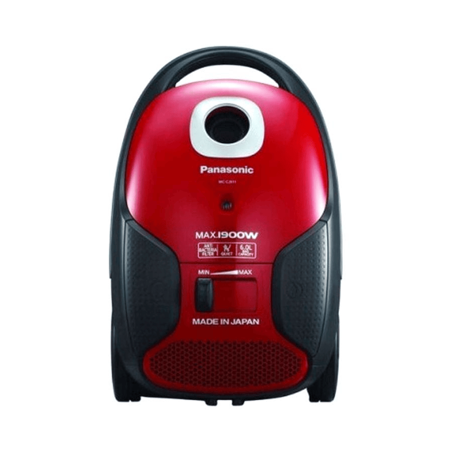 مكنسة باناسونيك، 1900 وات، أسود و احمر - MC-CJ911R349 