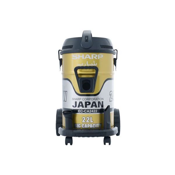 مكنسة كهربائية برميلية شارب، 2400 وات، متعددة الألوان- EC-CA2422-X 