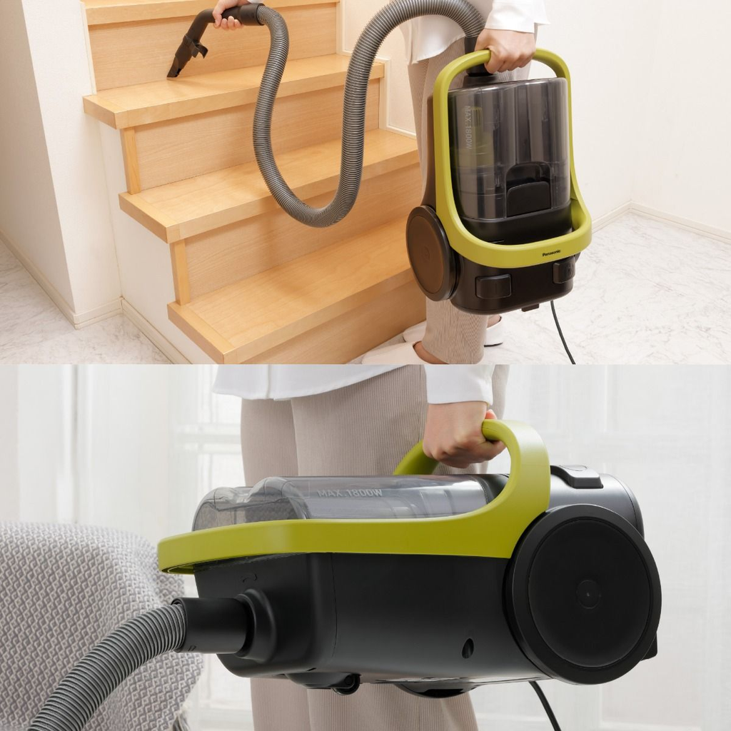 مكنسة باناسونيك، 2.2 لتر، 1800 وات، اخضر - MC-CL603 