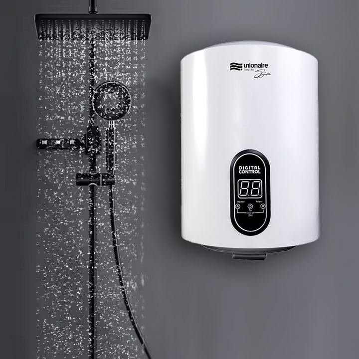 سخان مياه كهرباء يونيون اير سيجنتشر ديجيتال، 50 لتر، ابيض - EWH50C310VPR3 