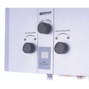 سخان غاز ديجيتال يونيون اير اي هيت، 6 لتر، اسود -UGH060D 