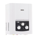 سخان مياه غاز زانوسي ديجيتال، سعة 6 لتر، ابيض - 5567 