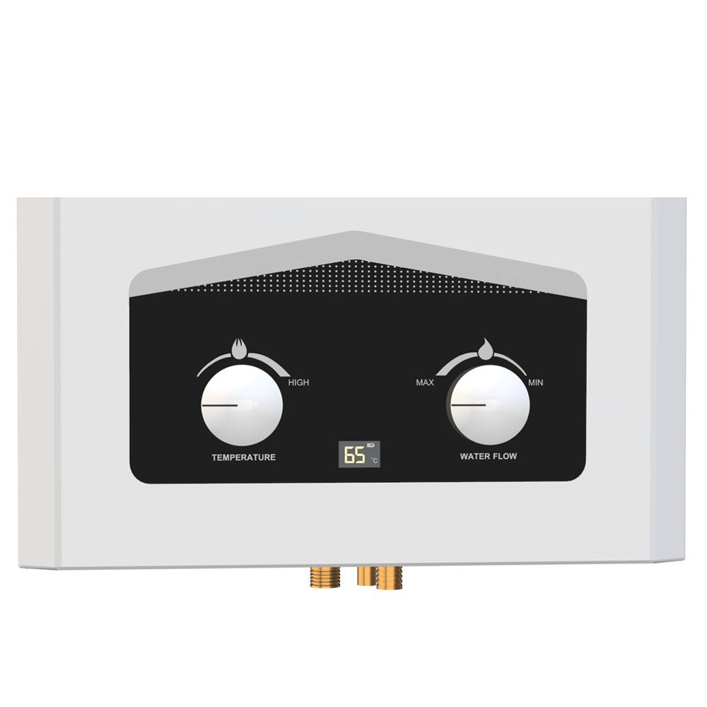 سخان مياه غاز تورنيدو، 10 لتر، ابيض - GH-MP10N-A 