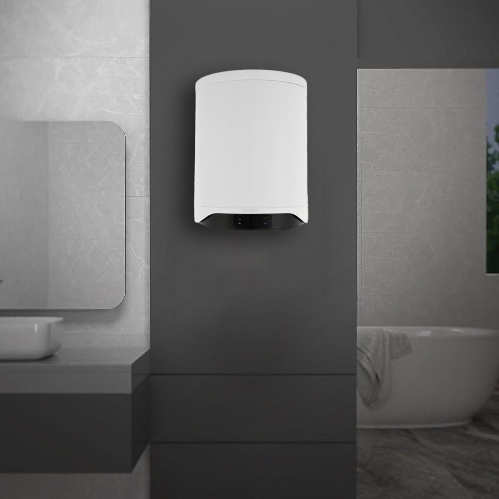 سخان ديجيتال غاز تورنيدو، 6 لتر، ابيض - C06CNEW 