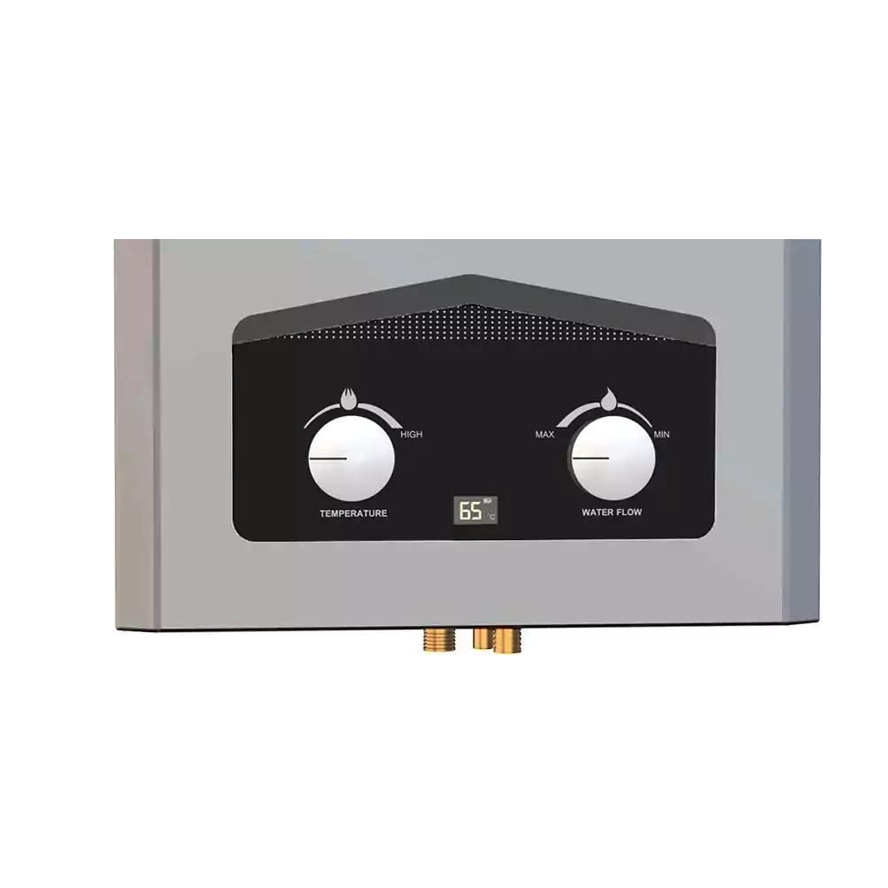 سخان ديجيتال غاز تورنيدو، 6 لتر، ابيض - C06CNEW 