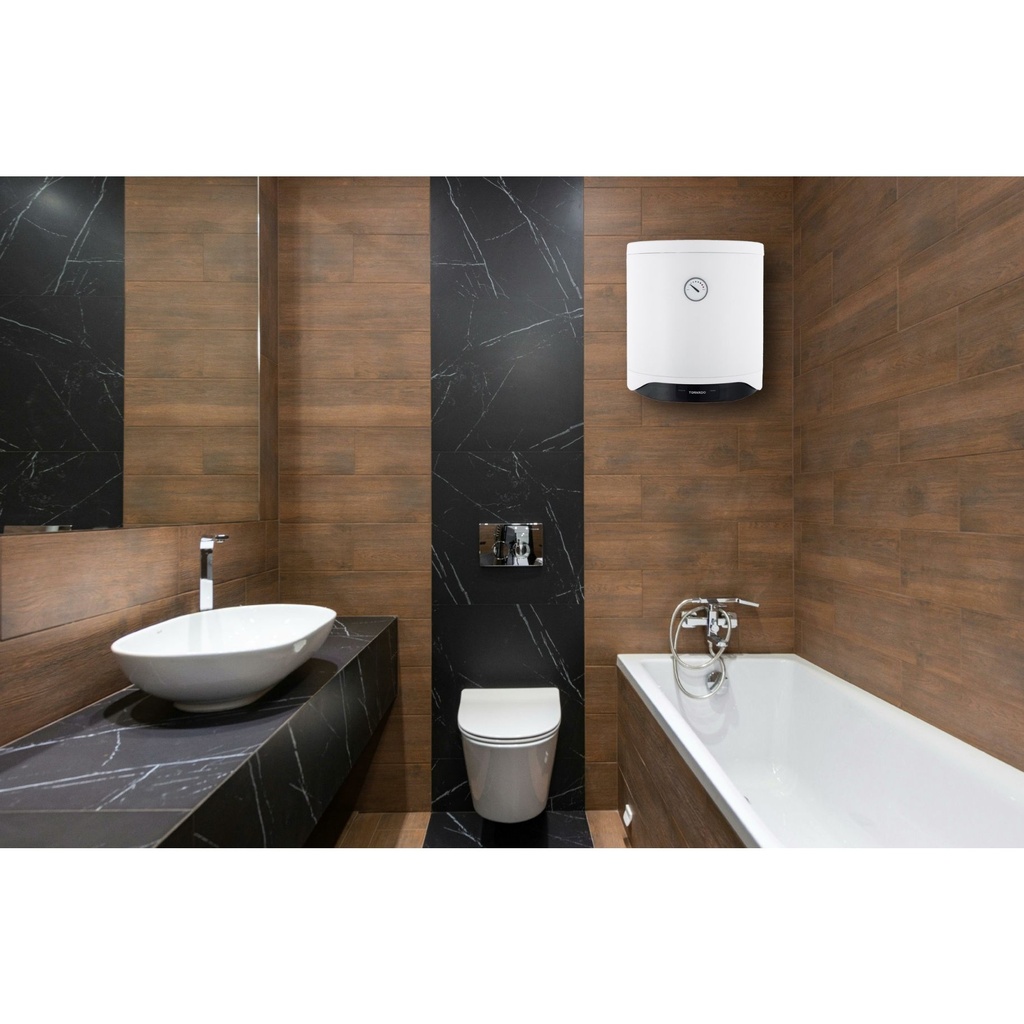 سخان مياه تورنيدو كهرباء، 30 لتر، ابيض - TEEE-30MW 