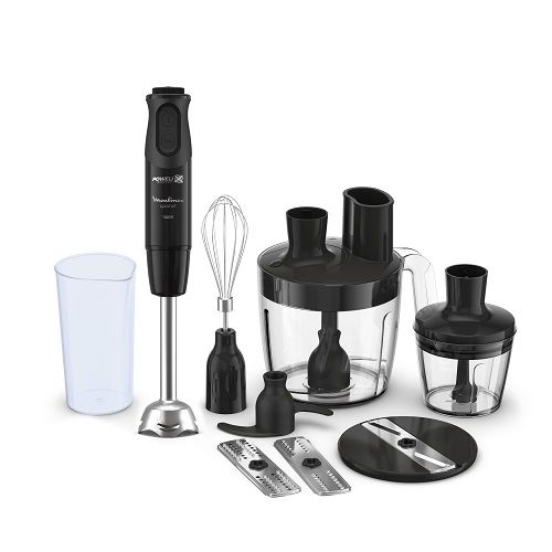 هاند بلندر مولينكس اوبتي شيف بالملحقات، وعاء سعة 800 مل، بقوة 1000 وات، اسود - DD6553EG 