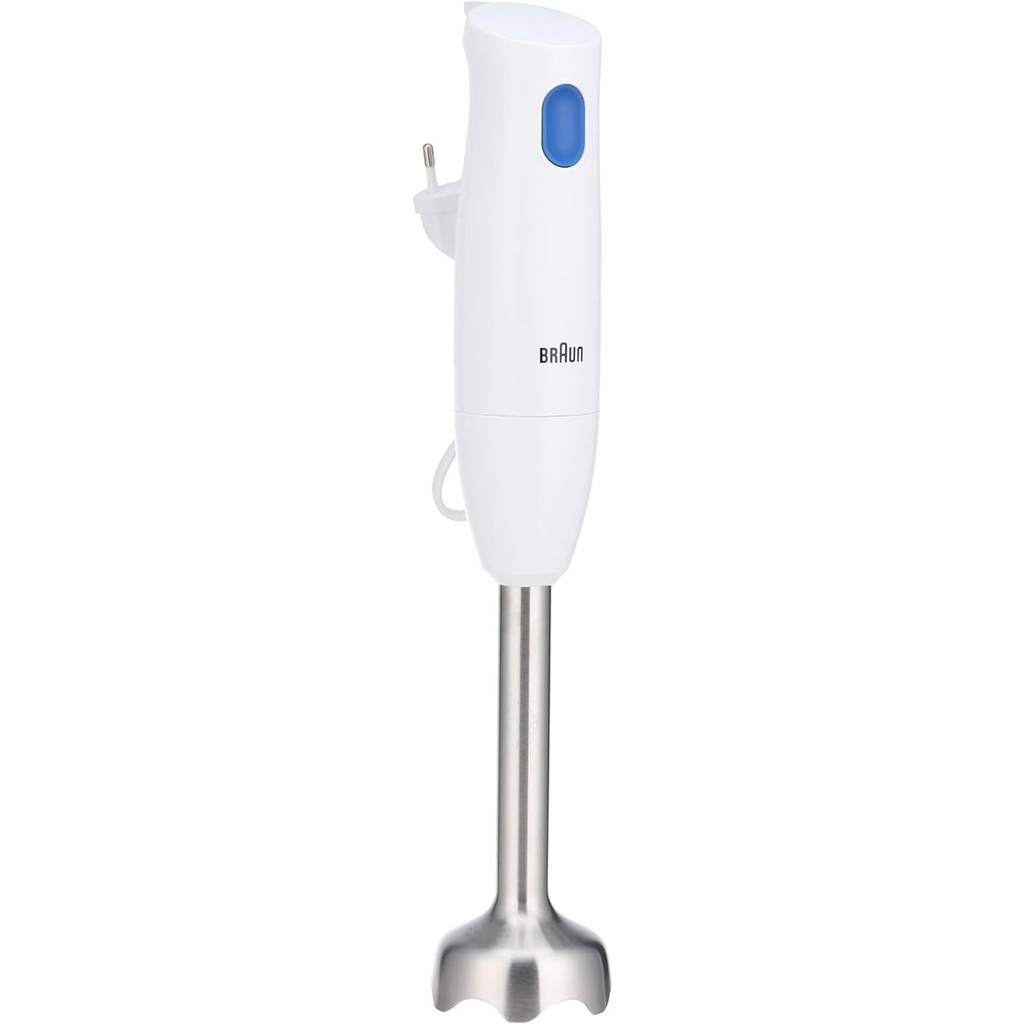 هاند بلندر براون مالتي كويك 1 بالملحقات، 600 مل، 450 وات، ابيض - MQ10.001M 