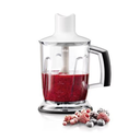 هاند بلندر براون مالتي كويك 3 فاريو، 1.25 لتر، 750 وات، ابيض ورمادي - MQ3145 WH 