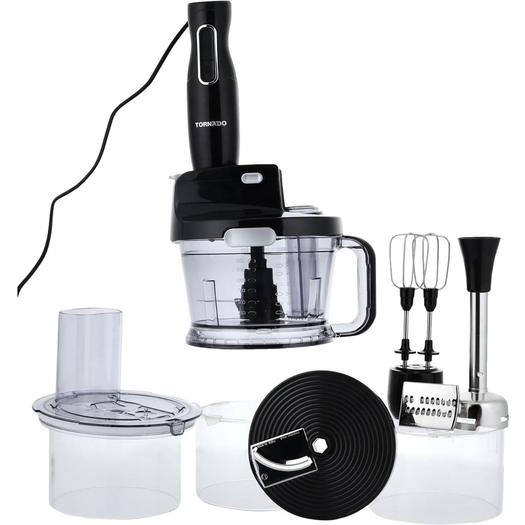 هاند بلندر تورنيدو، 1000 وات، أسود - THB-1000MK 