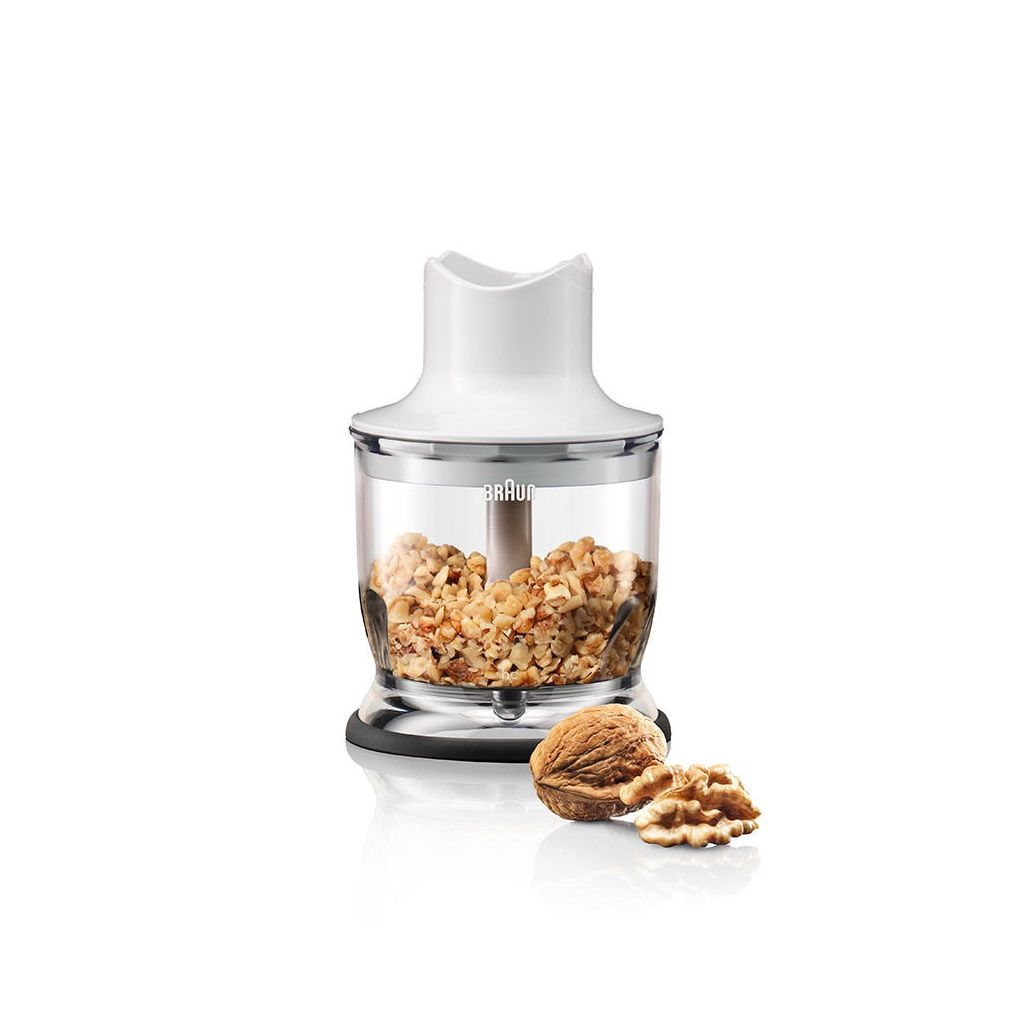 هاند بلندر براون مالتي كويك 3 مع كبة، 700 وات، ابيض/ازرق - MQ 3020 Pasta 