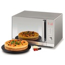 ميكرويف بالشواية من بلاك اند ديكر، سعة 30 لتر، 900 واط، فضي - MZ30PGSS 