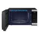 ميكروويف سامسونج بشواية، 40 لتر، اسود وفضي - MG40DG5524ATSG 