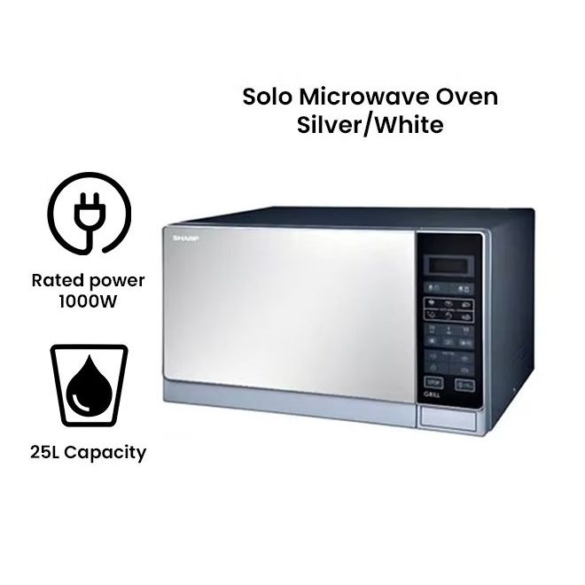 ميكرويف ديجيتال شارب، 25 لتر، 900 وات، اسود - R750MRK 