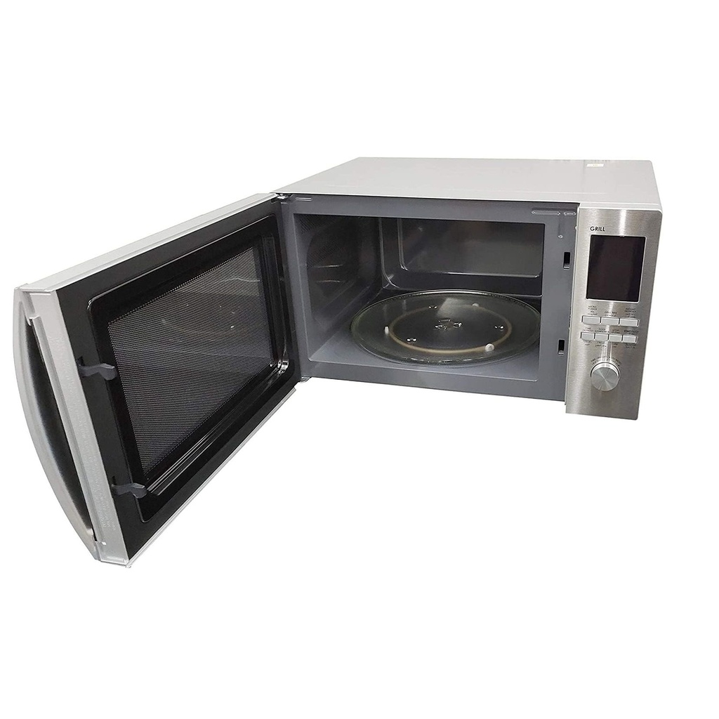 ميكرويف شارب بالشواية، 25 لتر، 900 وات، فضي - R750MRS 