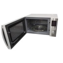 ميكرويف شارب بالشواية، 25 لتر، 900 وات، فضي - R750MRS 