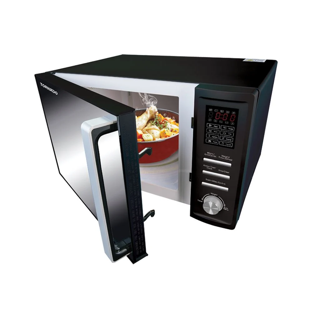 ميكرويف بشواية تورنيدو، 36 لتر، اسود - MOM-C36BBE-BK 