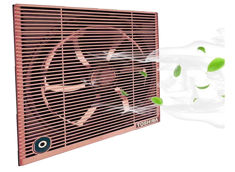 شفاط مطبخ توشيبا، 25 سم، اوف وايت - VRH25J10C 