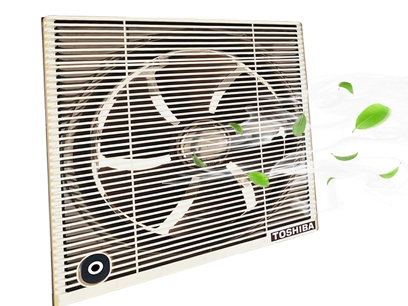 شفاط مطبخ توشيبا، 25 سم، اوف وايت - VRH25J10C 