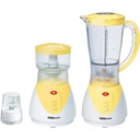 خلاط بلاك اند وايت بالملحقات، 1.5 لتر، 400 وات، ابيض واصفر - BL-5000 