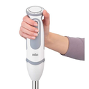 Braun MultiQuick 5 Vario Hand Blender with Attachments, 1000 Watt, White/Grey - MQ 5245 WH 
