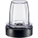 خلاط كهربائي زجاج كينوود مع 2 مطحنة، 1000 وات، 2 لتر، اسود - Blm45.720Ss 