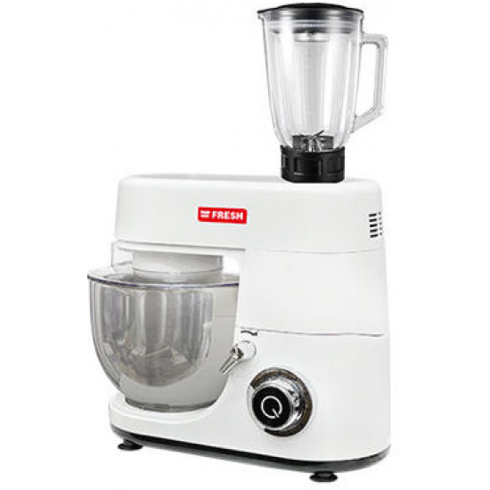 عجان ستاند فريش مع مفرمة لحمة وخلاط، 6 لتر، 1500 وات، ابيض - 500014313 