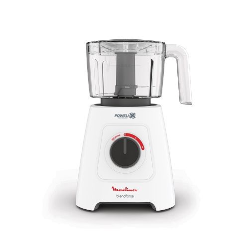 خلاط مولونيكس بلند فورس بملحقاته، 2 لتر - 800 وات، ابيض - LM42X2EG 