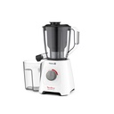 خلاط مولينكس كهرباء مع عصارة، 600 وات، ابيض - LM42Q127 