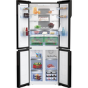 ثلاجة بيكو نوفروست، 450 لتر، موتور انفرتر، اسود - GNE480E20ZBH 