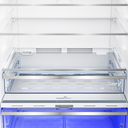 ثلاجة بيكو، نوفروست، 2 باب، 590 لتر، موتور انفرتر، فضي - B3RDNE590ZXB 