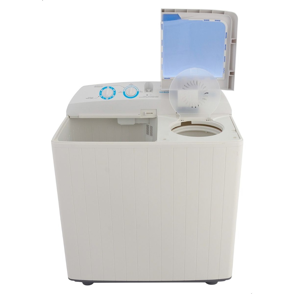 غسالة ملابس نصف اتوماتيك فريش، تحميل علوي، مزودة بمجفف، 10 كيلو، ابيض- FWT1000PA 