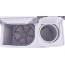 غسالة ملابس نصف اتوماتيك فريش سوبر جالكسي، تحميل علوي، مزودة بمجفف، 8 كيلو، ابيض- FWT800NE 