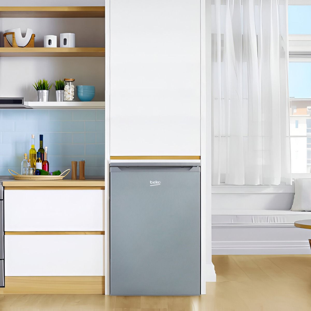 ثلاجة ميني بار بيكو، ديفروست، 120 لتر، فضي- TSE12340 S 