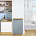 ثلاجة ميني بار بيكو، ديفروست، 120 لتر، فضي- TSE12340 S 