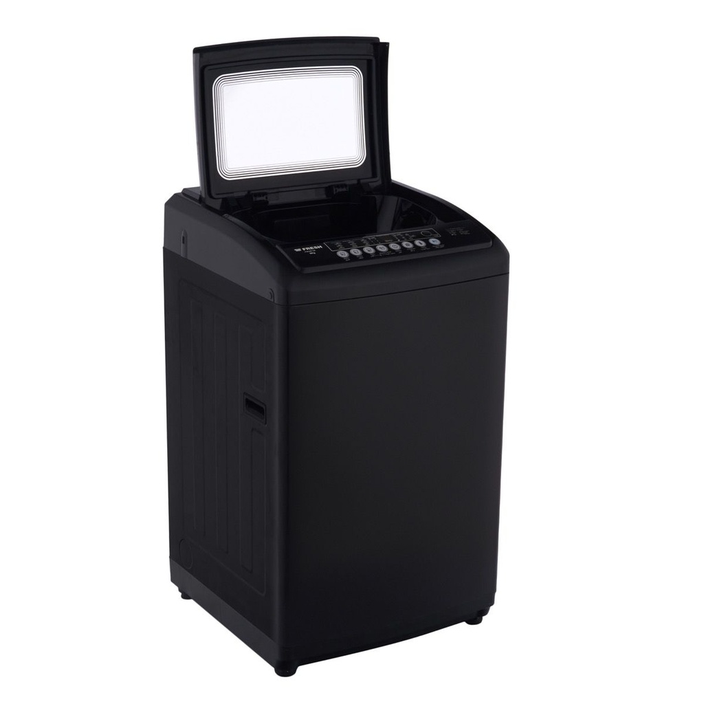 غسالة ملابس اوتوماتيك فريش تحميل علوي، 9 كجم، اسود - FTM-09F12B 