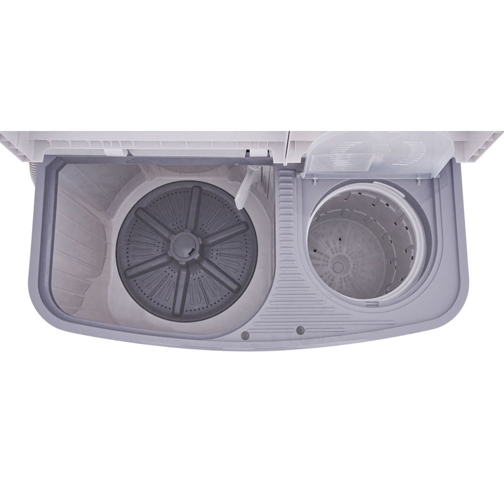 غسالة نصف اوتوماتيك فريش تحميل علوي، 6 كجم، ابيض - TWM600PD 