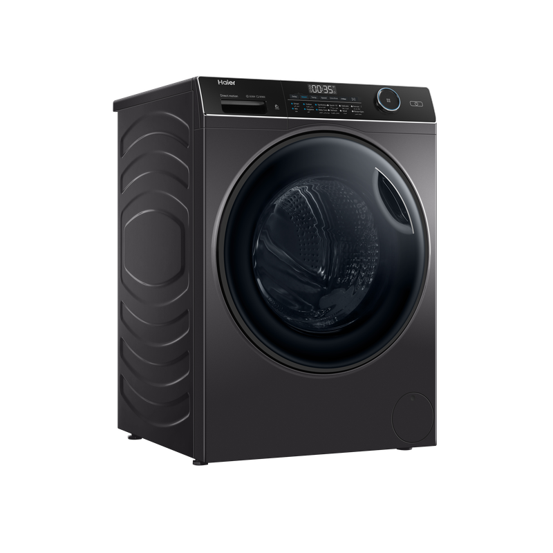 غسالة ملابس هاير، 8 كجم، تحميل امامي بموتور انفرتر ، فضي غامق - HW80-B14959S8TU1 