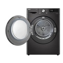 مجفف ملابس اوتوماتيك ال جي تحميل امامي، 10.1 كجم، موتور انفرتر، اسود - RH10V9JV2W 