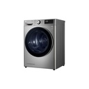 مجفف ملابس اوتوماتيك ال جي تحميل امامي، 10.1 كجم، موتور انفرتر، بلاتنيوم - RH10V9PV2W 