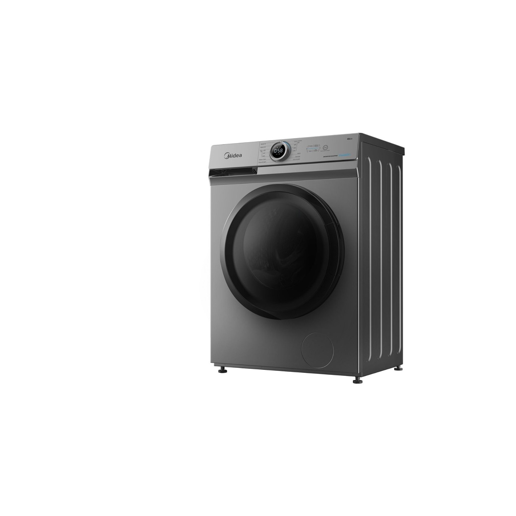 غسالة ملابس تحميل امامي ميديا، 7 كجم، انفرتر، فضي - MF100W70B/TT 