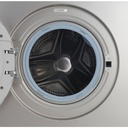 غسالة ملابس اوتوماتيك تورنيدو تحميل امامي، 6 كجم، فضي - TWV-FN68SLOA 