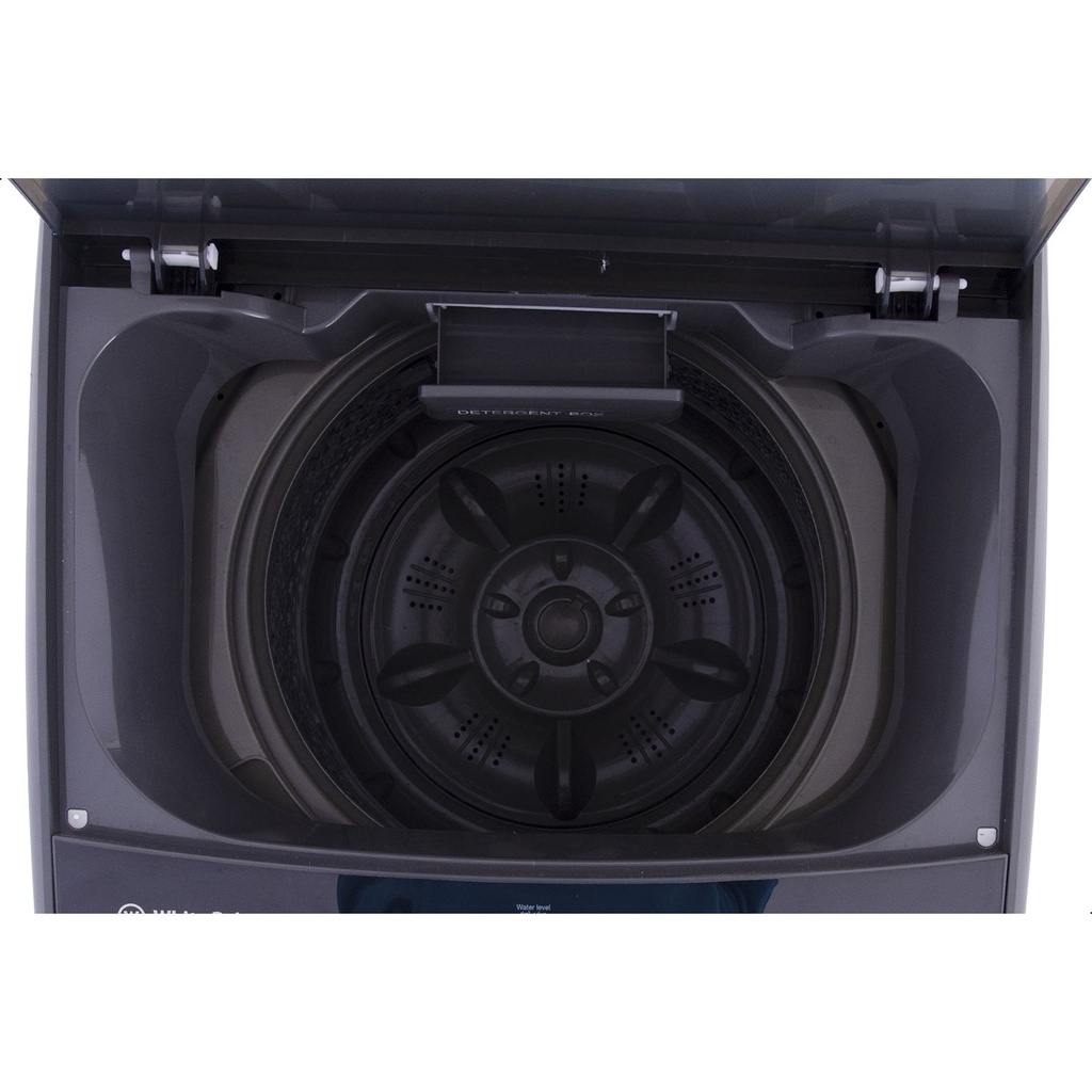 غسالة ملابس وايت بوينت تحميل علوي، 9 كجم، رمادي - WPTL9DBA 
