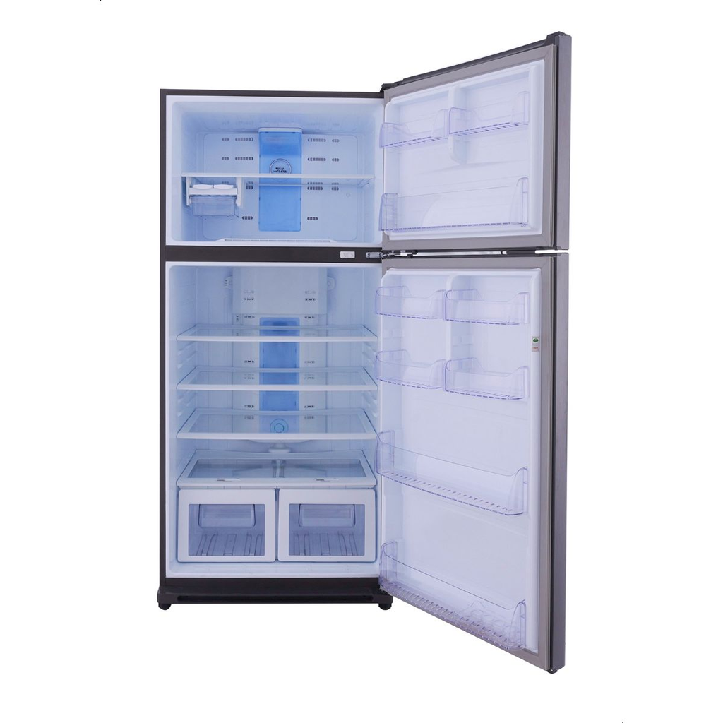 ثلاجة كريازي نوفروست، 690 لتر، اسود - KHN690 L 