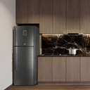 ثلاجة كريازي نوفروست، 625 لتر، اسود - KH625 