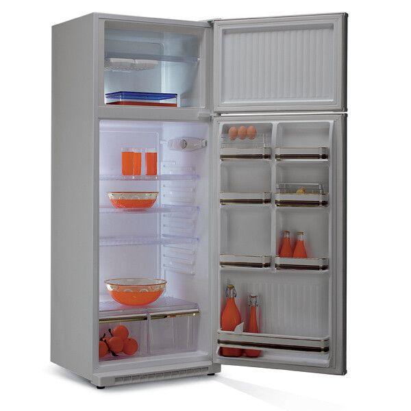 ثلاجة كريازي ديفروست، 335 لتر، اصفر - K330Y 