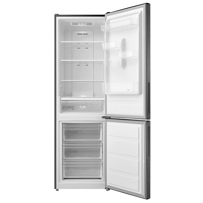 ثلاجة نوفروست ميديا، 310 لتر، فضي - MDRB424FGN46 