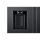 ثلاجة سامسونج نوفروست، 634 لتر، موتور انفرتر، اسود - RS68A8820B1 